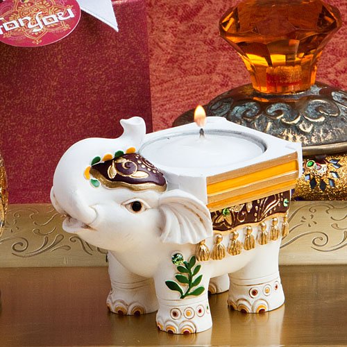 Good Luck Elephant Candle Holders , 27