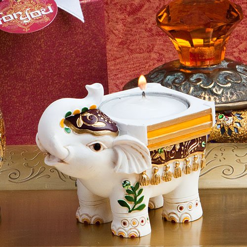 56 Good Luck Elephant Candle Holders