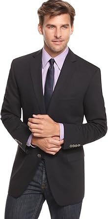 calvin klein navy blazer