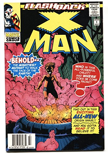 X-Man #1 1997 First NATHAN GREY comic book Marvel