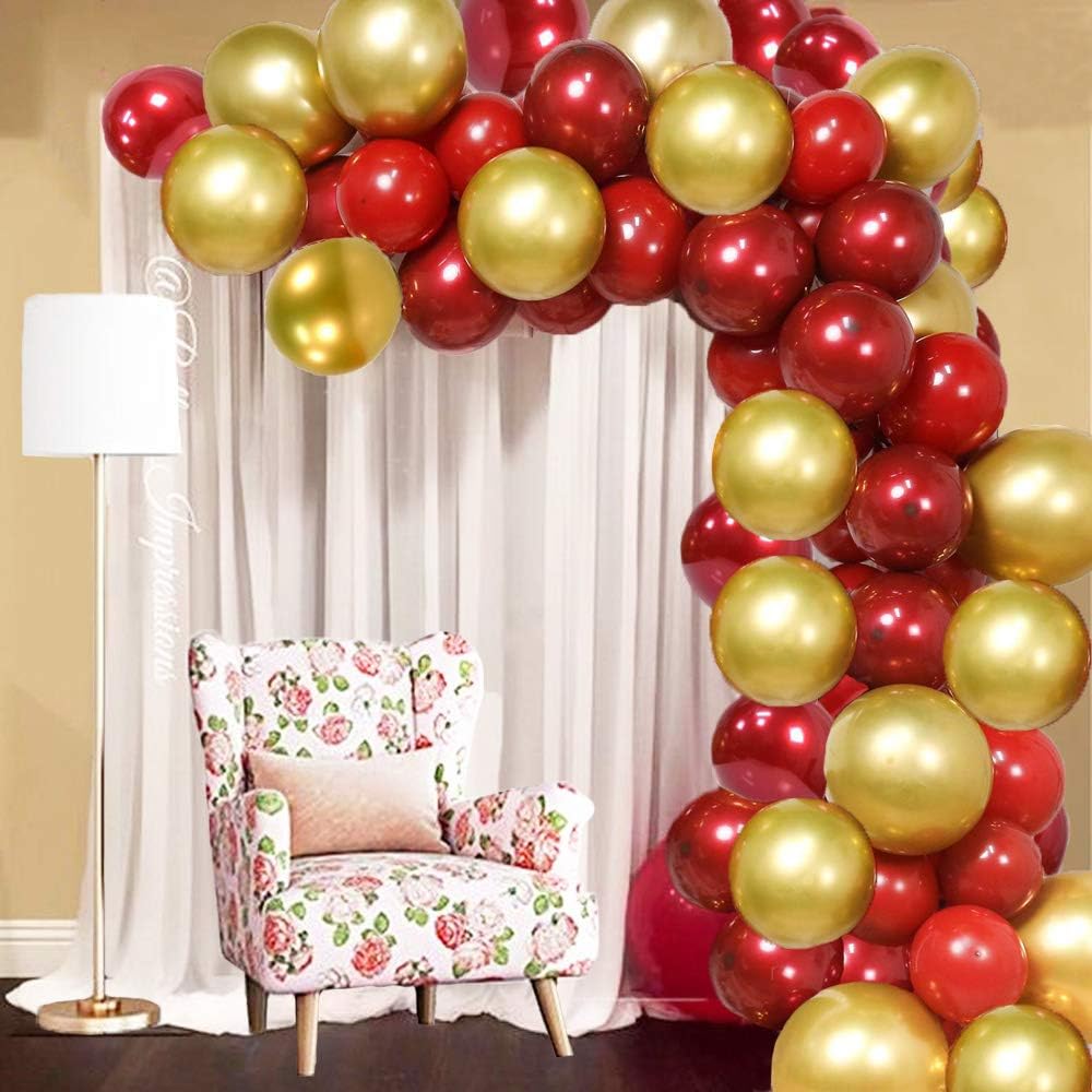 Articulos Para Fiestas Gris Y Confeti Dorado Party Globos Para Bodas Ducha Nupcial Fiesta De Cumpleanos Fiesta Specool 92pcs Globos Kit De Arco De Guirnalda Globos De Latex Blanco Hogar Y Cocina