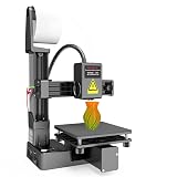 Portable 3D Printer - Compact FDM 3D Printer with Removable Build Plate, PLA & TPU Filament Compatibility, 0.4mm Nozzle, 100x100x100mm Build Volume, Easy-to-Use Design for Beginners
