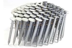 FastenerUSA 1 3/4" Ring A153-D HDG Coil Roofing Nails 1,200ct | CRN134RHR