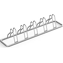 SimpleHouseware 5-Bike Floor Parking Rack – Adjustable Storage Stand For 12” To 26” Bicycles, Powder-Coated Steel, Bronze Finish (70”L X 14.75”W X 14”H)