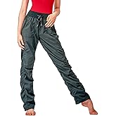 So Danca Studio Pants SP01 for Adults Lightweight Dance Pants with Relaxed Fit Adjustable Waistband and Cinchable Hems