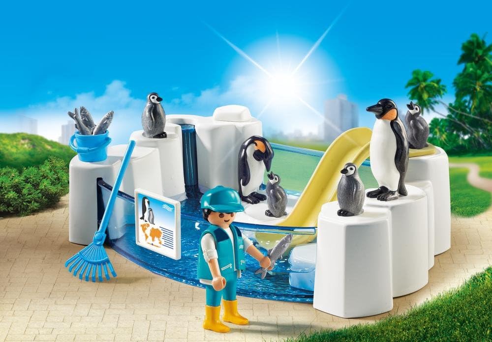 playmobil aquarium penguin