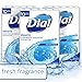 Dial Antibacterial Deodorant Bar Soap, White, 4-Ounce Bars, 10 Count (Pack of 3)