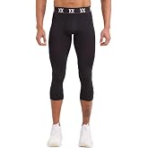  Underwear Co. Men's Multi Sport Tight 3/4-Length Athletic Leggings