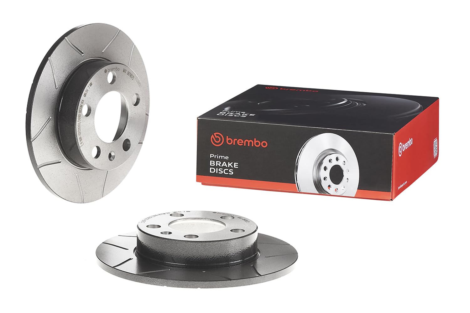 Brembo Max 08.7165.75 Rear Brake Disc - Set of 2
