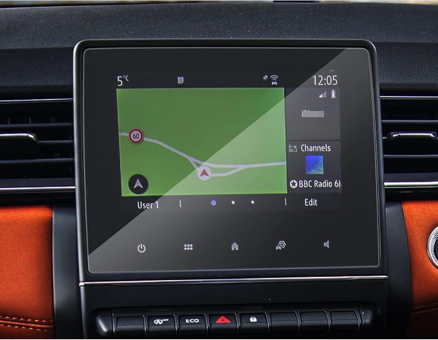 For Renault Clio 2020-2021, 7/9.3inch Car Styling GPS Navigation Screen ...