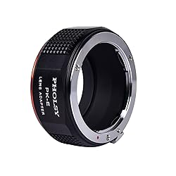 PHOLSY Lens Mount Adapter Manual Focus Compatible
