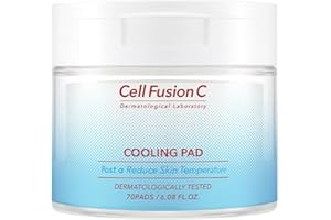 Dermanex Cell Fusion C Post Alpha Cooling Pad (70 Pads), 1 Count (Pack of 1), white