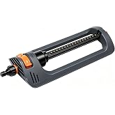 19 Nozzle Oscillating Sprinkler for Large Lawns Wide Coverage Adjustable Yard and Lawn Sprinkler