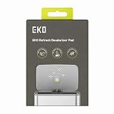 EKO Refresh Deodorizer Pod Kit with Refillable Holder, 1 Pod + 1 Holder, Plant-Based Odor Eliminator for Trash Can, Bathroom, Storage – Long-Lasting 45 Days Air Freshener, Natural, Chemical-Free