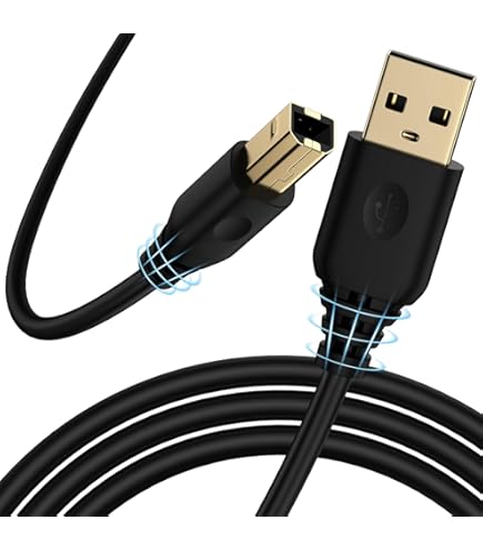 Storel Printer USB Cable To Computer Compatible With Canon - View #5