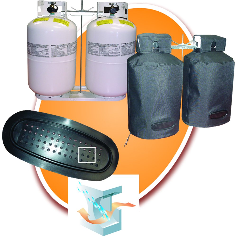 Montana Grilling Gear Ventilated Propane Tank Cover for 20lb Tank