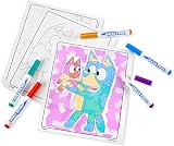 CRAYOLA Color Wonder Bluey Colouring Mess-Free Book 18 Pages 5 Markers view 3