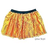 Women's Sequin Running Race Skirt | Sparkle, Costume, Princess 5K Run - One Size