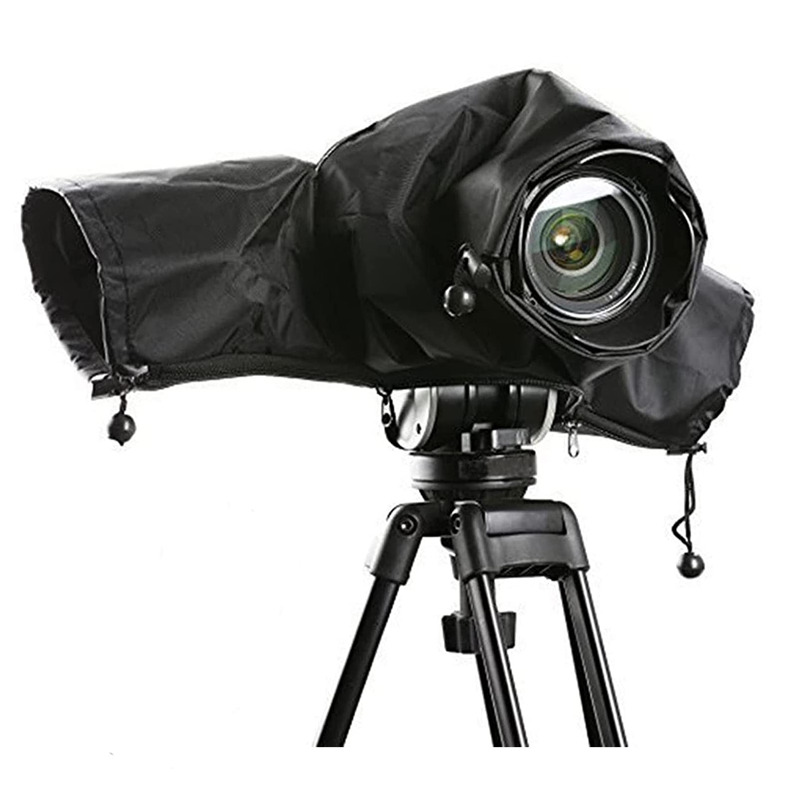 Waterproof Rain Cover for Folding Camera with Transparent Viewing Window for Nikon Canon Sony DSLR Cameras