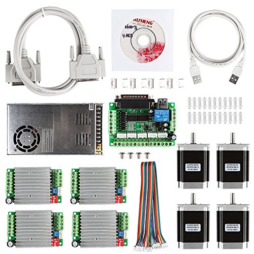 Sainsmart cnc 4-axis kit with tb6600 motor driver, para…