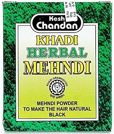 Herbal Black Mehndi - 100 ml - by Khadi Organic Natural