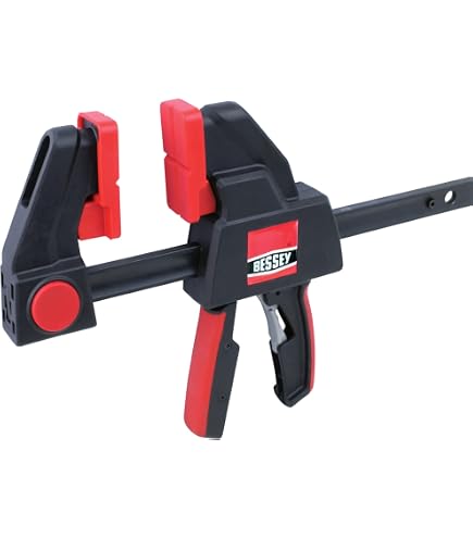 Bessey Duo45-8 Duo Clamp - 45cm Capacity, Switch From Clamping To Spreading, One-Hand Operation