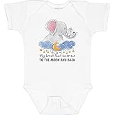 inktastic My Great Aunt Loves Me To the Moon and Back Baby Bodysuit