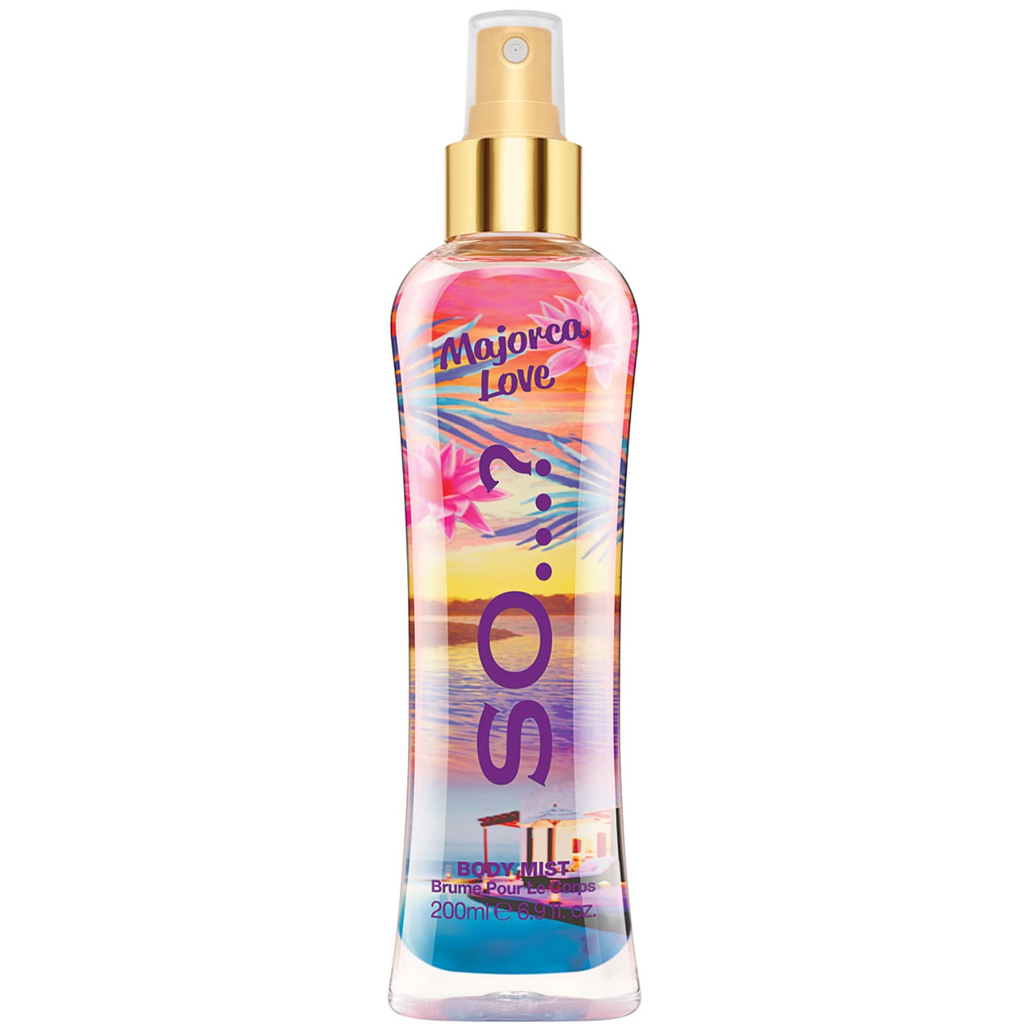 So…? Summer Escapes Womens Majorca Love Body Mist Fragrance Spray 200ml