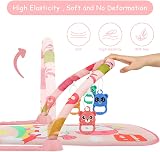 Aomig Baby Play Mat Piano Gym with Music Lights Detachable Toys 76 x 56 cm view 4