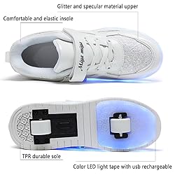 Ufatansy Roller Shoes for Girls Boys Sneakers with