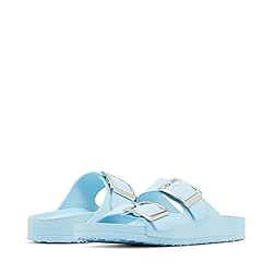 Madden Girl Women's Bodiee Slide Sandal, Ice Blue