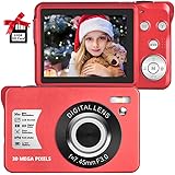 Digital Camera,30MP Compact Camera,2.7 inch Pocket Camera,Rechargeable Small Digital Camera for Kids,Students,School,Children
