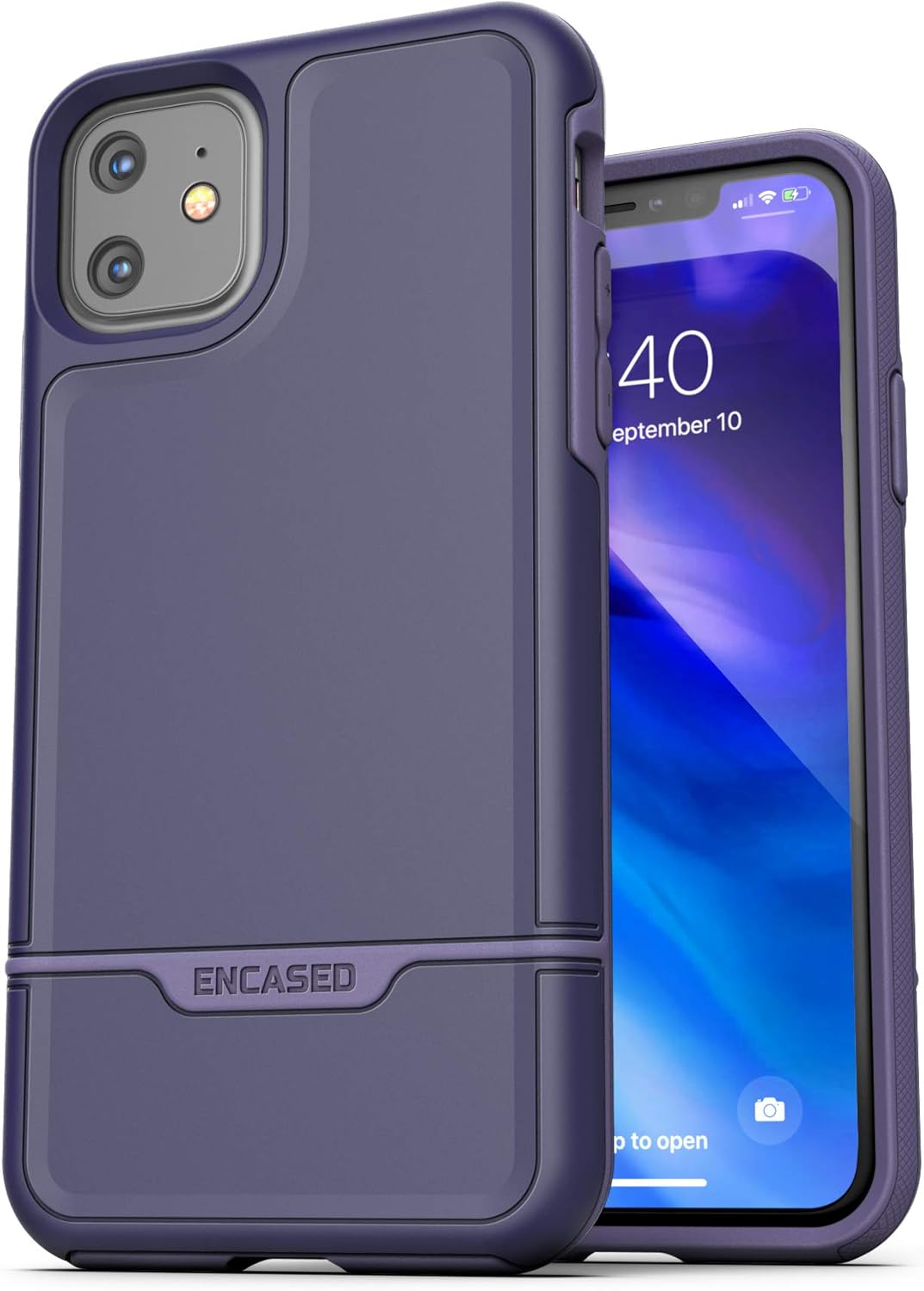 Amazon Com Encased Heavy Duty Iphone 11 Protective Case Purple