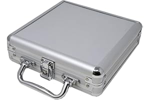 DA VINCI Aluminum Poker Chip Case - Choose from 5 Sizes