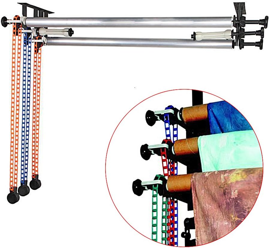 thumbnail image 2 of NEEWER Manual Background Support System - Wall/Ceiling Mount Roller For Photography Backdrops, 22 Lb Capacity 2 of 13