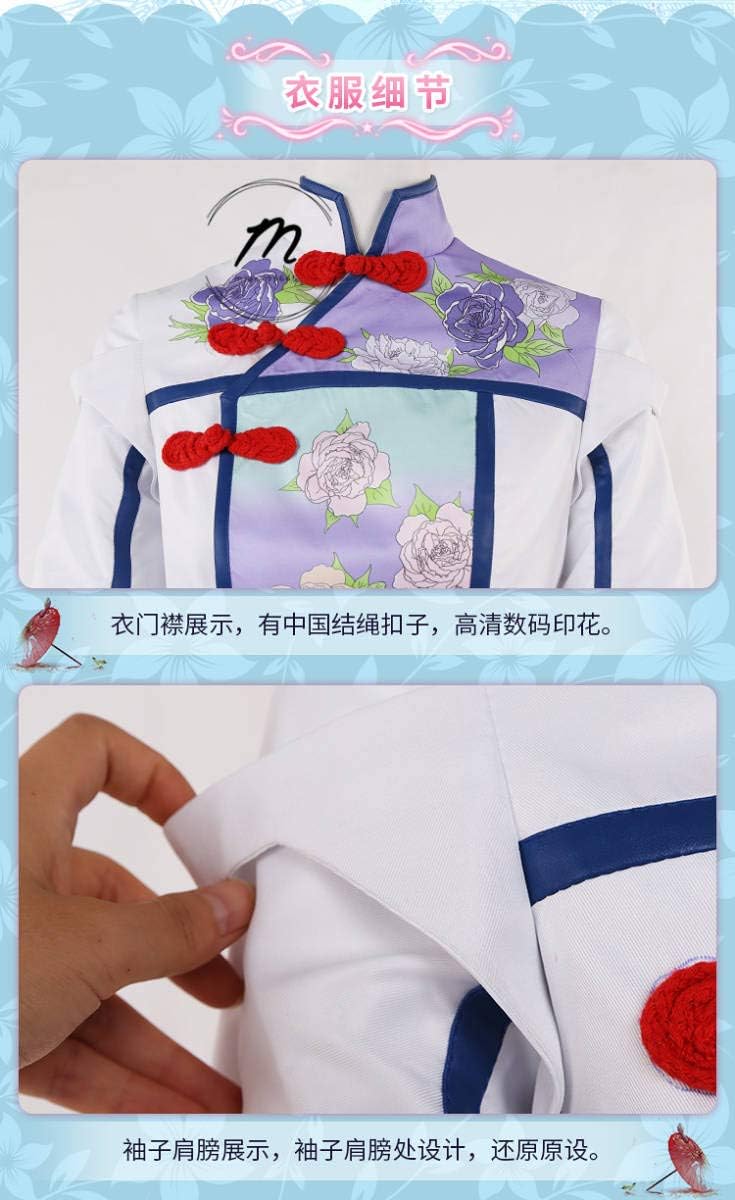 Amazon イヤリング付きデジタルプリント Sidem 卯月巻緒風 うづきまきお コスプレ衣装 コスプレ 仮装 通販