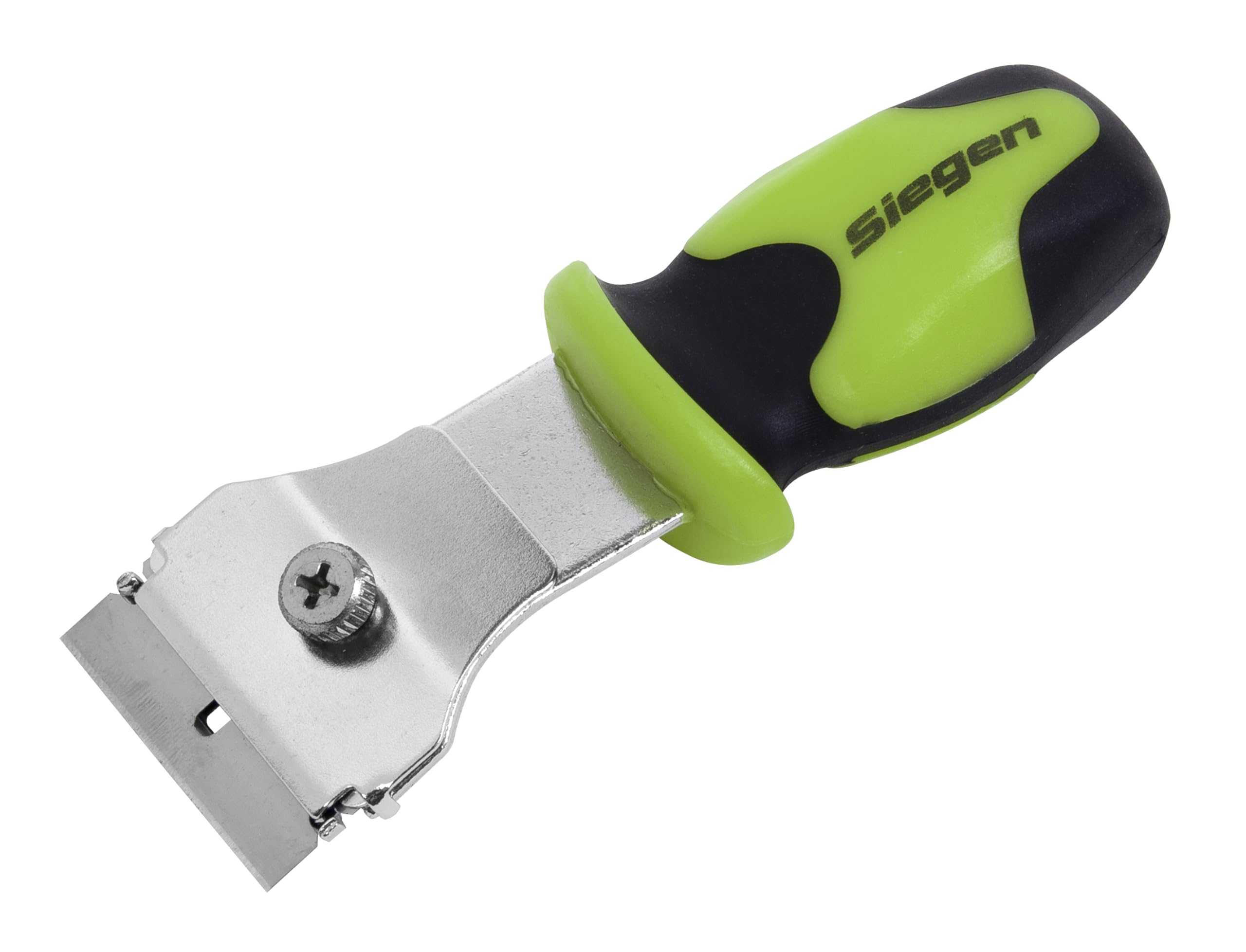 Siegen S0883 Razor Scraper with Comfort Grip Stubby Display Box of 12