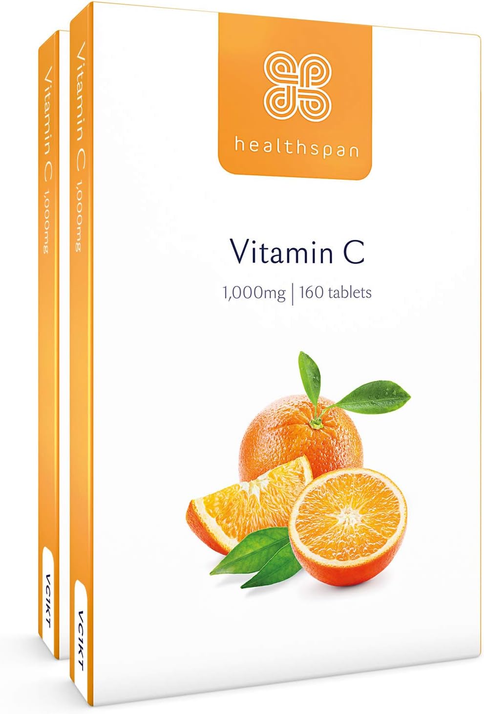 Healthspan Vitamin C 1,000mg (320 Tablets), 160 count (Pack of 2)