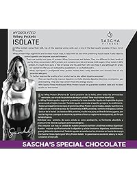Suero hidrolizado de proteína aislada de Sascha Fitness (2 libras), Chocolate, 1