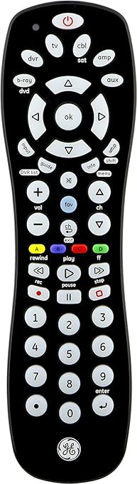 Buy Small, Compact Remote : GE 34459 6-Device Universal Remote Control