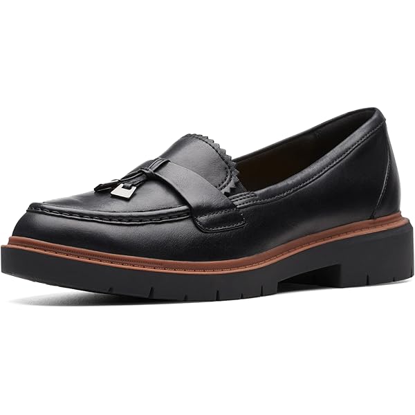 タ40180　Clarks Sharon Gracie ブラック　ＵＫ4　1/2 Clarks Women's Sharon Gracie Slip-On Loafer Flats - Macy's