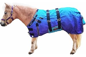CHALLENGER 52" 1200D Miniature Weanling Donkey Pony Horse Foal Winter Blanket 51982B