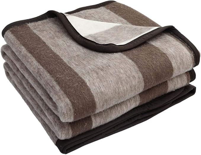 Alpaca Warehouse Alpaca Sheep Wool Blanket King/FullQueen/Twin Size