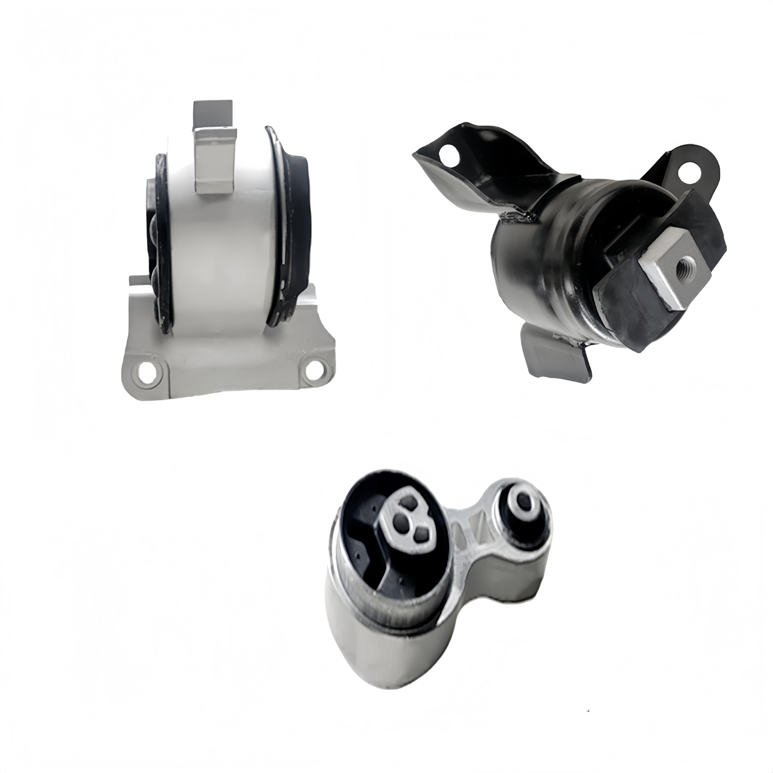 Photo 1 of 3Pcs Engine Motor Mount Kit Compatible with Fusion 2010 2011 2012/ Mercury Milan 2010 2011 L4 2.5L Automatic Transmission Replacement for A5556 A5740 3285 3216 3366