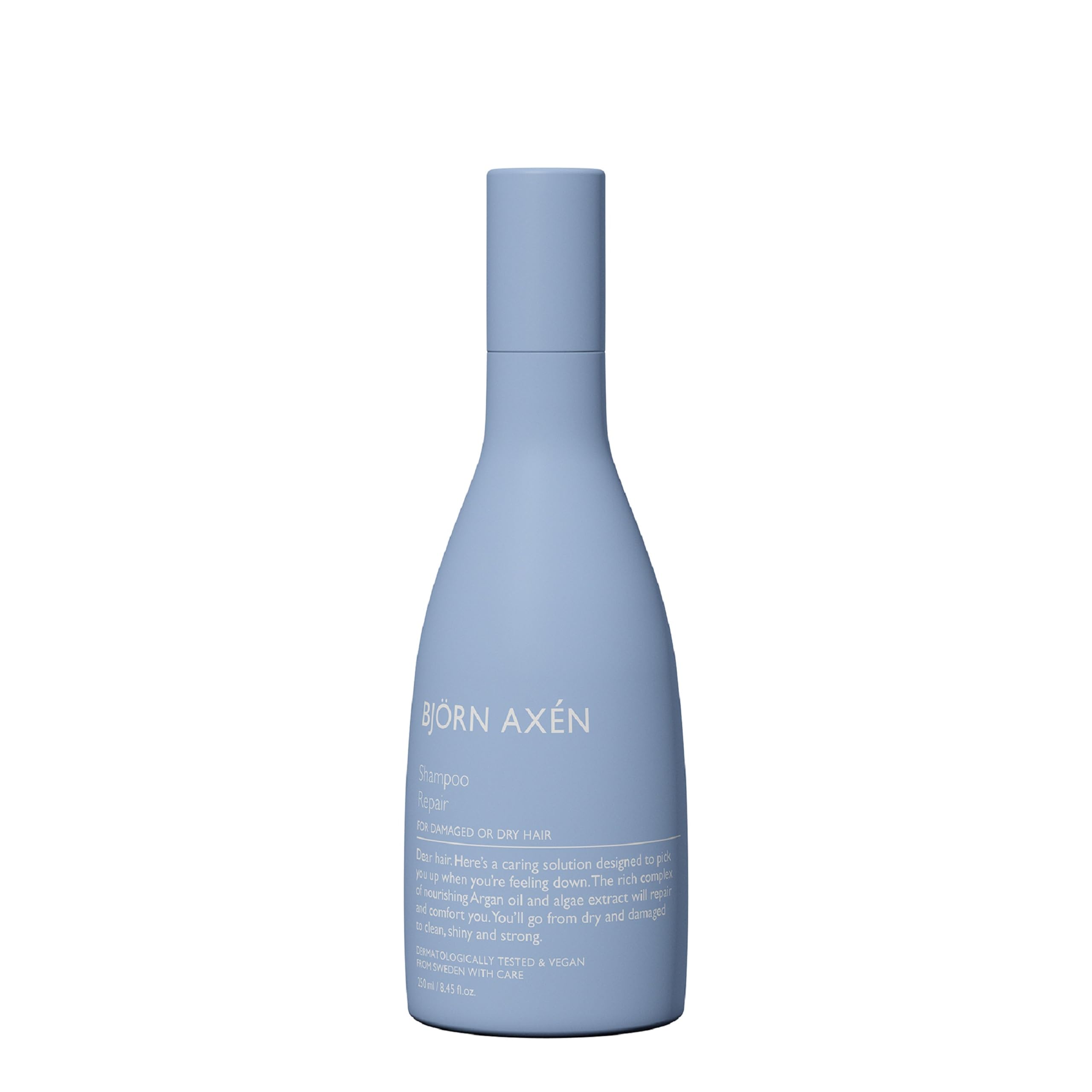 Björn Axén Repair Shampoo, 250ml, For Dry Damaged Hair, Rich Complex of Nourishing Extracts to Rebuild and Increase Elasticity