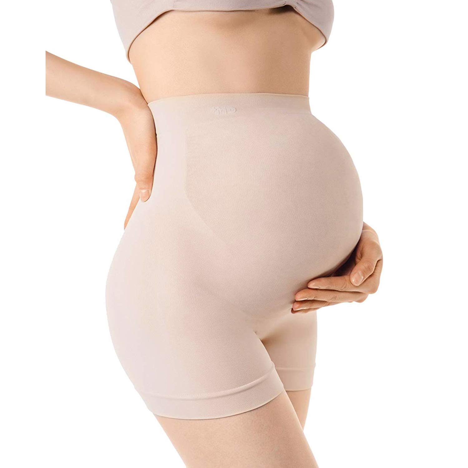 Buy +MD Maternity Underwear Seamless Pregnancy High Waist Shapewear