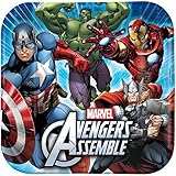 Avengers Assemble NEW Birthday Party Lunch Dinner Plates (8 per pkg)