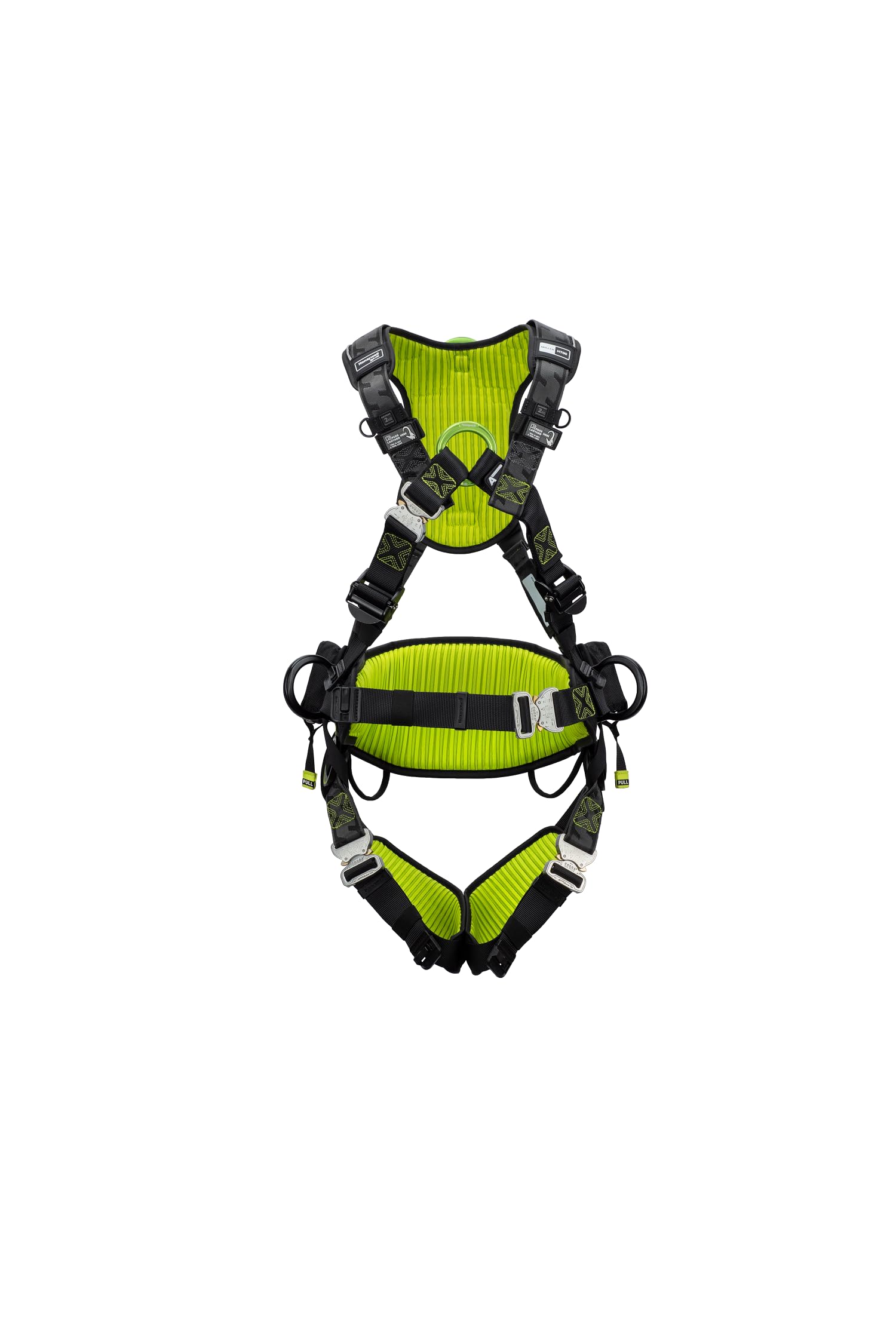 Miller H700 Full Body Harness CC5 Model with Automatic Quick-Release Aluminium Alloy Buckles and Back Anchorage D-Ring, Side anchorage D-Rings and Sternal Anchorage V-Ring, Size 3, 1036787