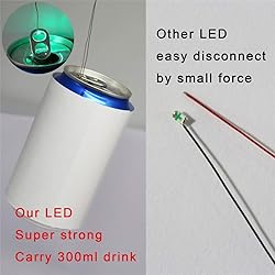 100pcs Pre-soldered Micro Litz Wired Leads Green
