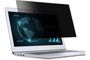 ANTOGOO V 15.6 inch Laptop Privacy Screen Filter, Eye Protection Anti-Glare&Anti Scratch Laptop Screen Protector for 15.6" with 16:9 Aspect Ratio Laptop